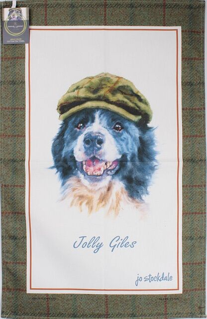 Border Collie Sheep Dog Tea Towel