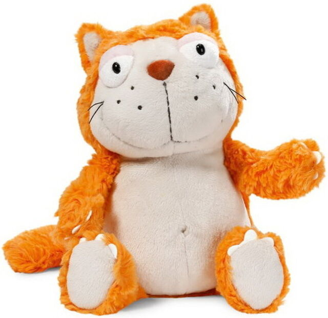 Comic Cat Orange