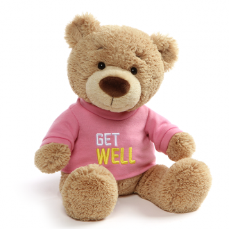 Get Well Bear with Pink T shirt