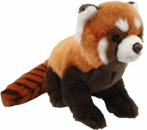 Red shop panda doll