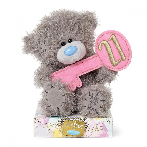 Tatty Teddy 21st Birthday Bear with Key