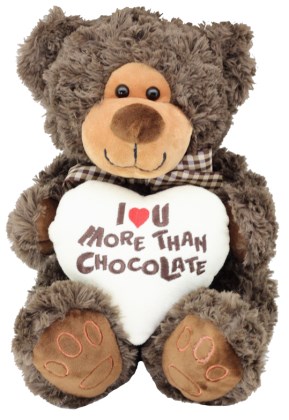 I Love You More Than Chocolate Bear