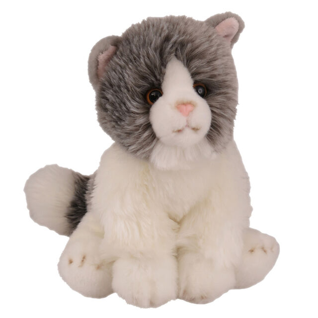 Grey Cat Sitting