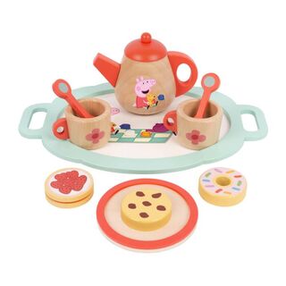 Peppa Pig Wooden Tea Set