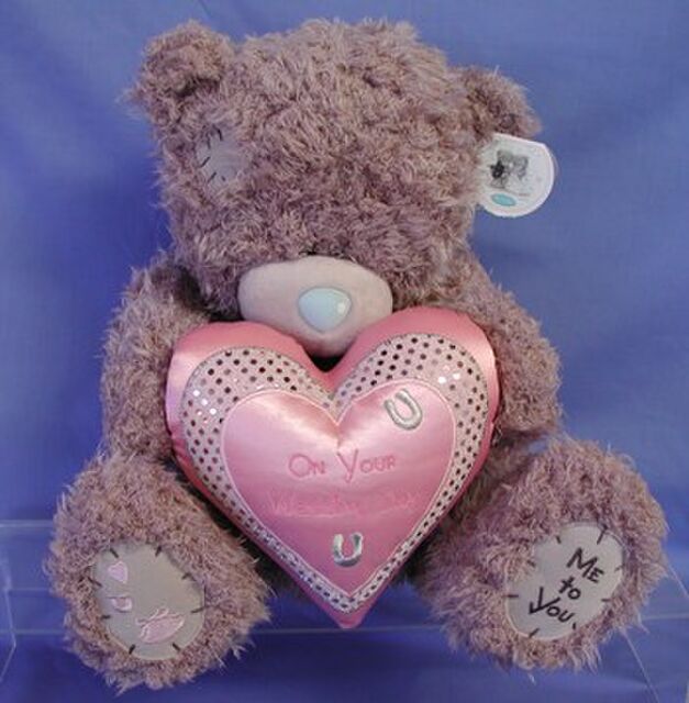 Tatty Teddy Large Wedding Day Bear - SALE